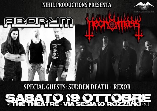 aborym necromass release promo web