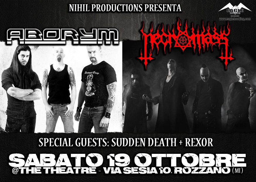 aborym necromass release promo web