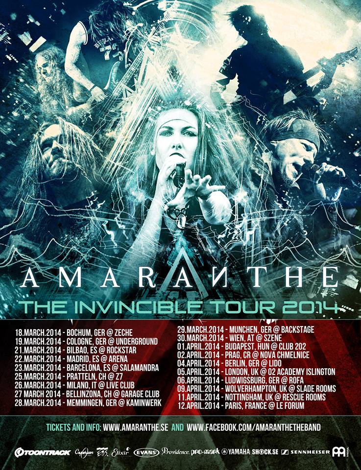 The Invincible Tour 2014