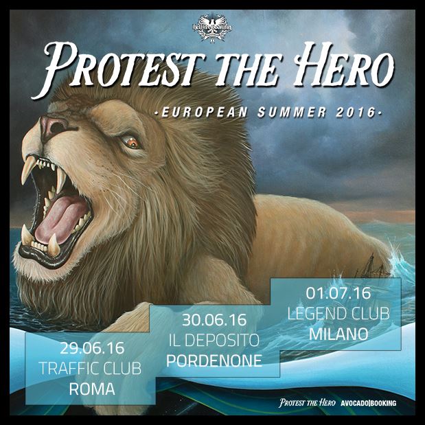 Protest-The-Hero-European-Tour-Italia