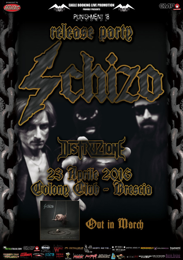 SCHIZO release party Distruzione 2016