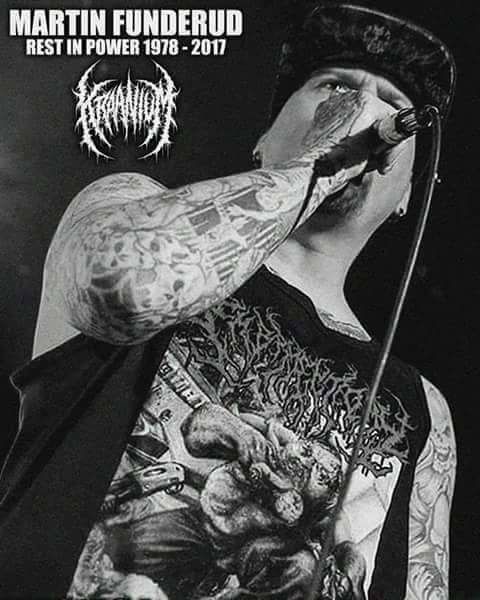 RIP Martin Funderud Kraanium