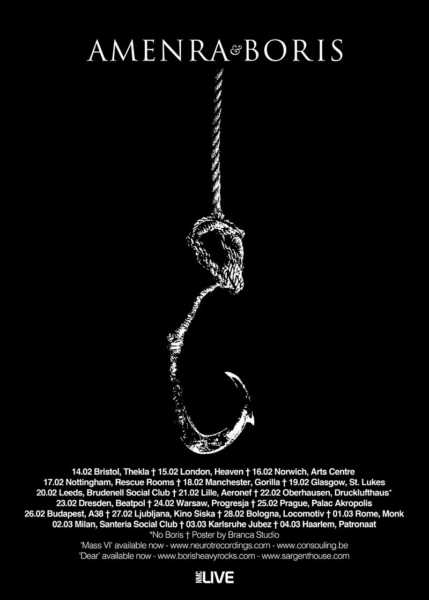 Amenra Boris Tour 2018