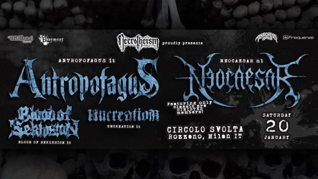 Antropofagus Neocaesar live Milano