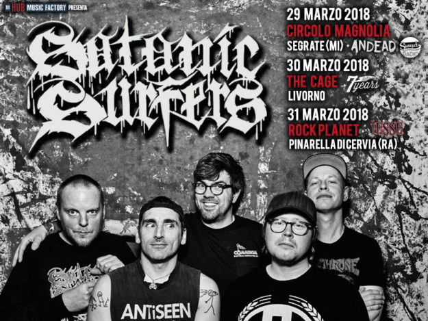 Satanic Surfers Italian Tour 2018