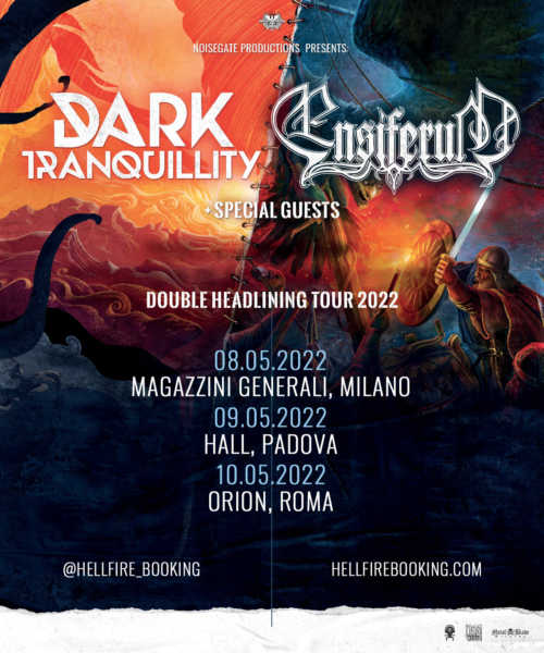 Dark Tranquillity – Ensiferum – tour 2022