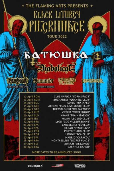 Batushka – Diabolical – tour 2022