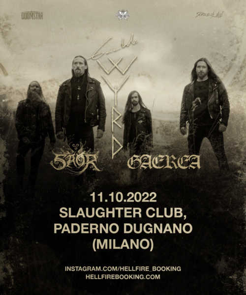 Gaahls Wyrd tour europeo 2022