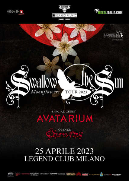 Swallow the Sun + Avatarium + Shores of Null – Milano