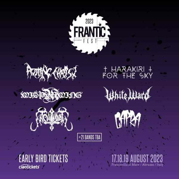 Frantic Fest primi annunci 2023
