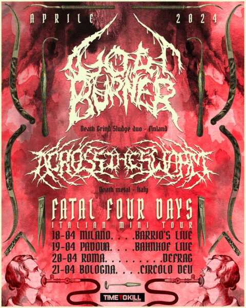 Goatburner – Across the Swarm minitour